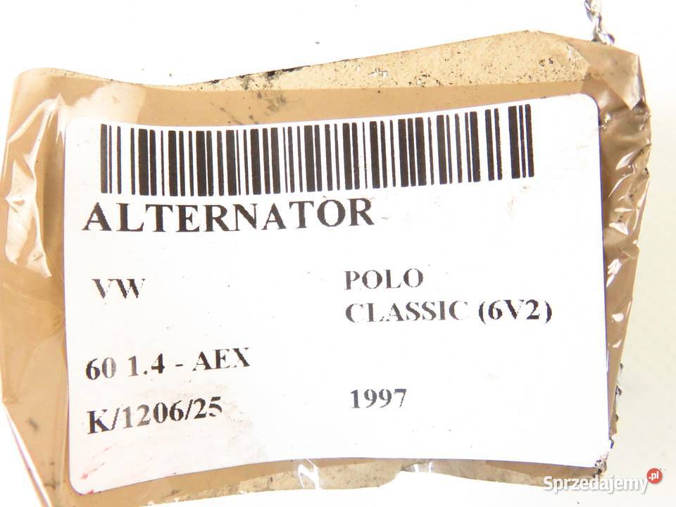 ALTERNATOR VW POLO CLASSIC 14 osobowe