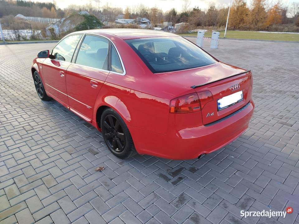 Audi A4 B7 20 Benzyna 20062007 sedan SLine Świdnik