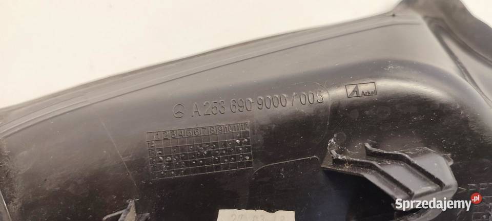 MERCEDES GLC W253 X253 OSŁONA BAGAŻNIKA PRAWA dolnośląskie