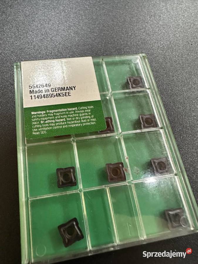 PŁYTKI SKRAWAJĄCE WIDIA TCF070306CPV36 śląskie Częstochowa