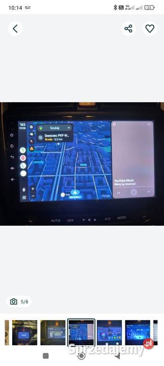 Radio nawigacja Carplay do Hondy CRV III Pozostałe sprzedam