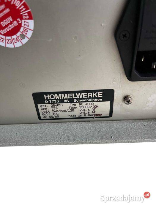 Urządzenie do pomiaru chropowatości HOMMEL WERKE Tuliszków