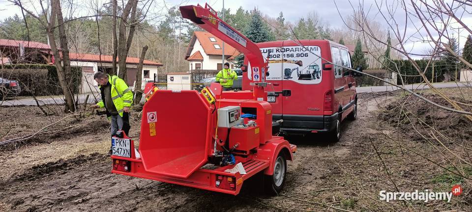 Usługi rębakiem Wąsosze