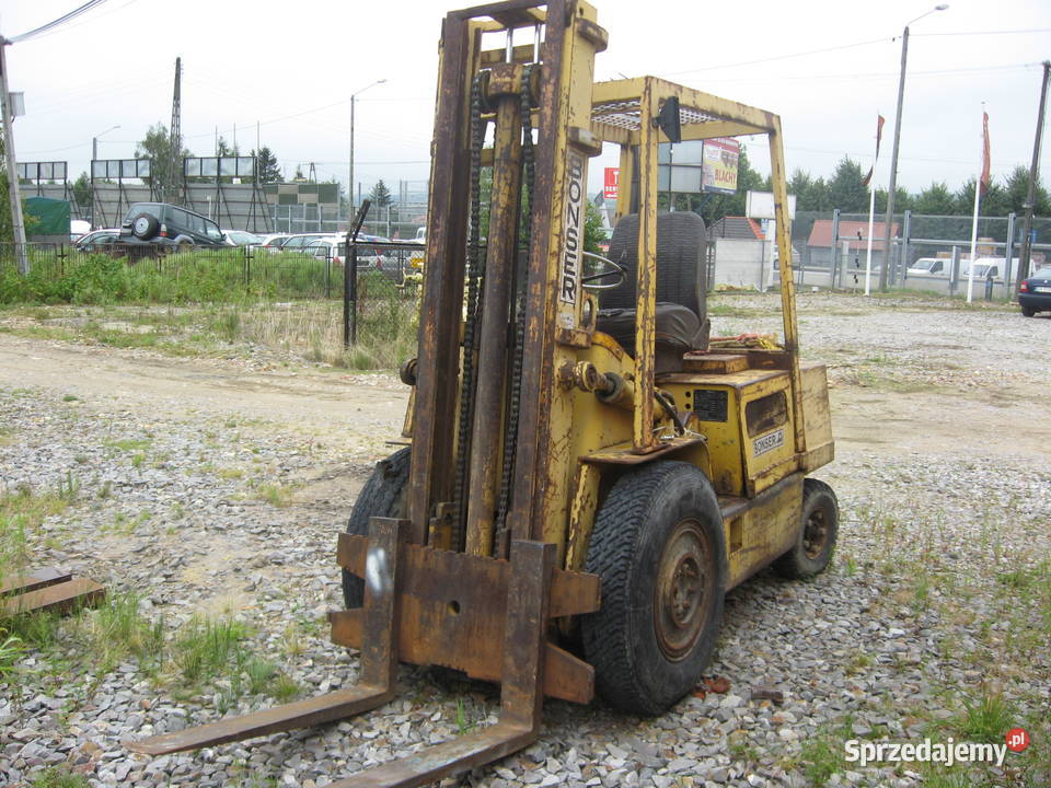Wózek widłowy terenowy Bonser 50D 45 Tony Silnik Rzeszów