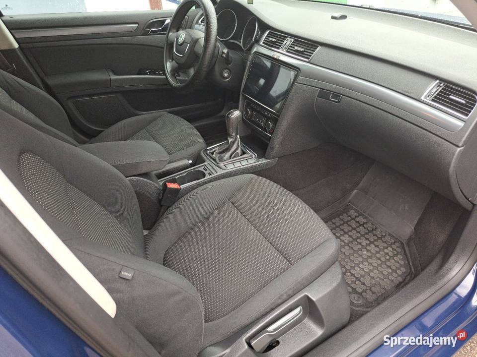 Skoda Superb 2 Polski Salon 2012 Serwis ASO granatowy Lębork