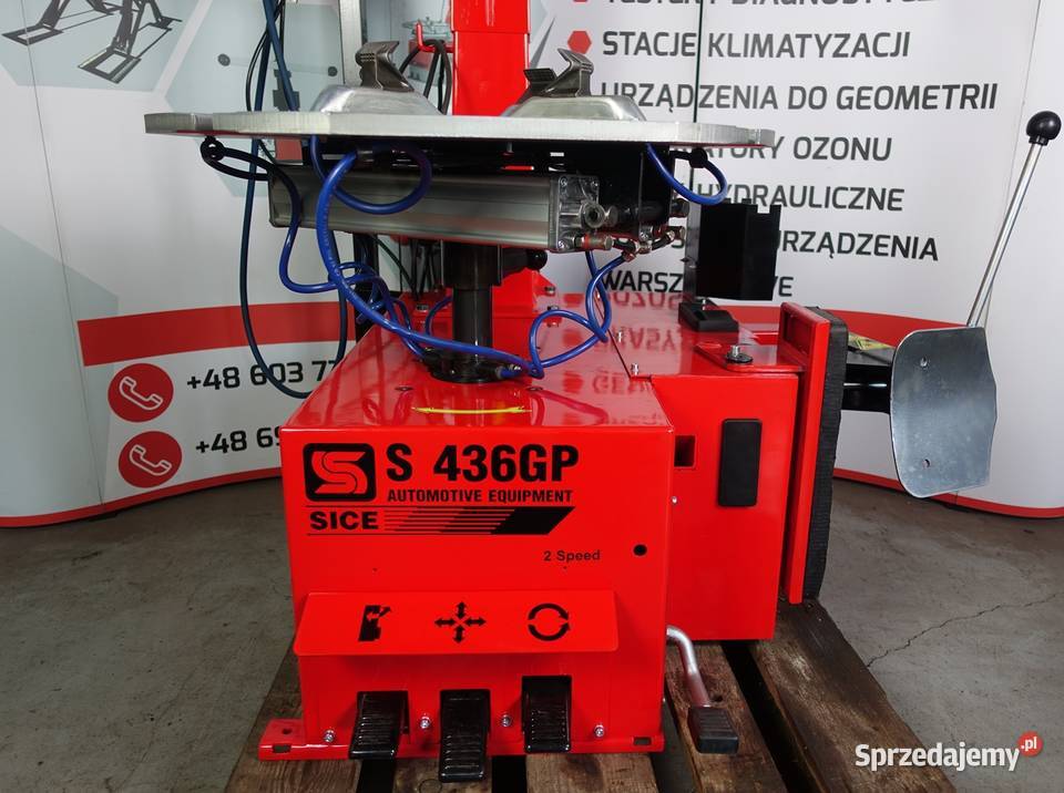 Włoska montażownica do opon Sice S 436 GP 2 Motoryzacja Gorzów Wielkopolski