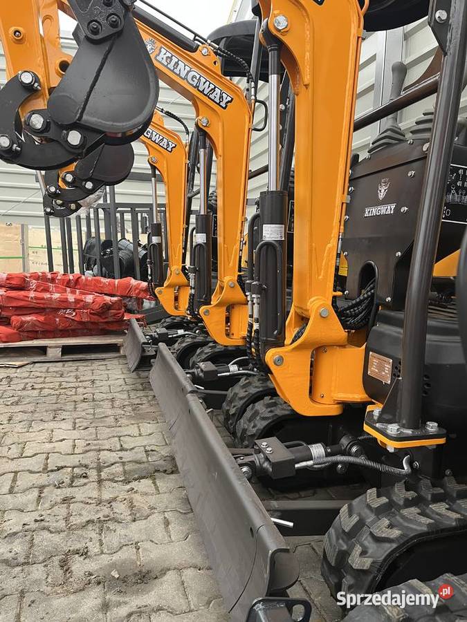 Minikoparka VIP 12 RS waga 12 Tony silnik KUBOTA Rok produkcji 2023 świętokrzyskie Kielce