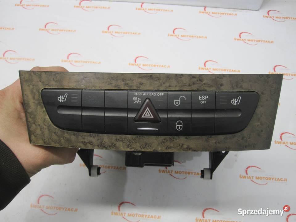 MERCEDES E W211 LIFT 07r Panel awaryjnych Panele sterowania, przełączniki Kielce