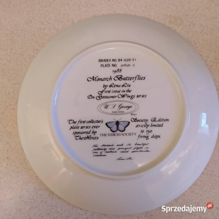 Talerz dekoracyjny Lena Riu 1988