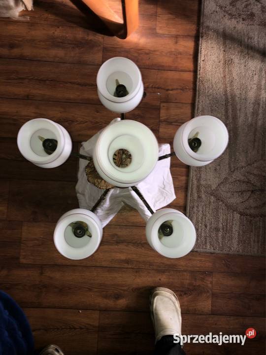 Żyrandol 5 ramienny stan