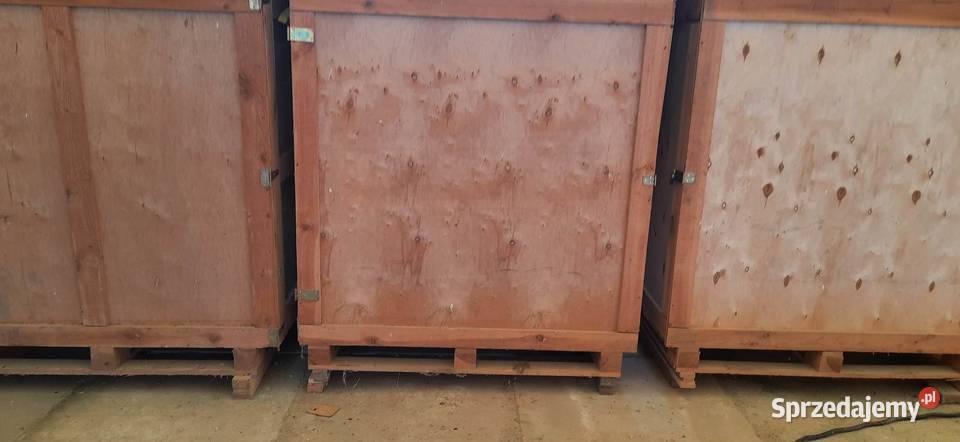 Skrzynia drewnian opakowanie drewniane Wapno