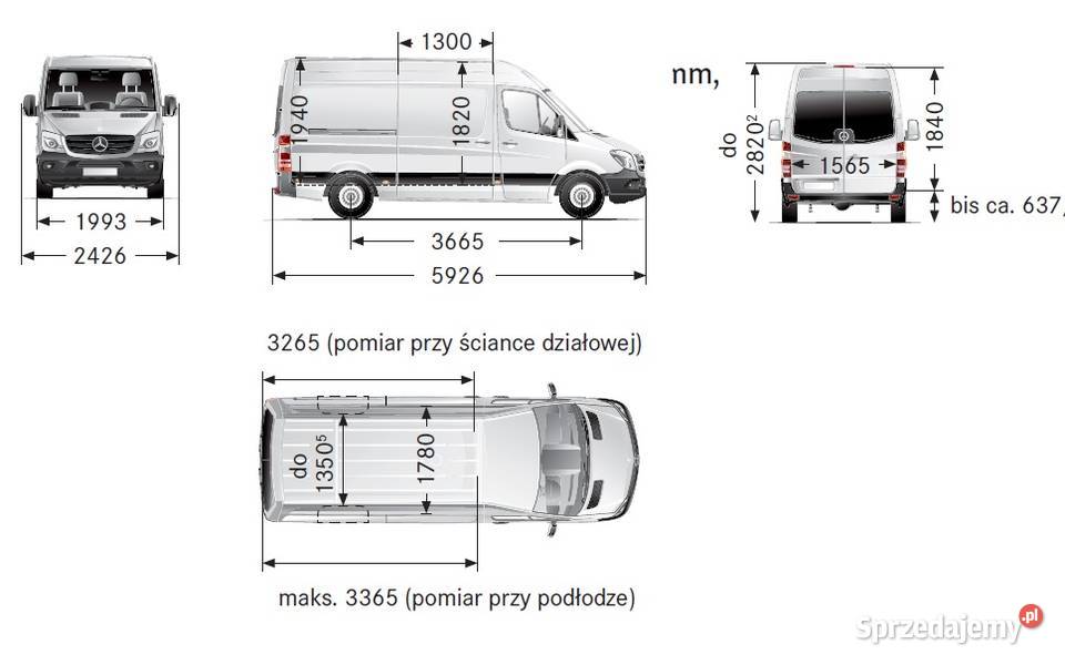 wynajem bus mercedes sprinter l2h2