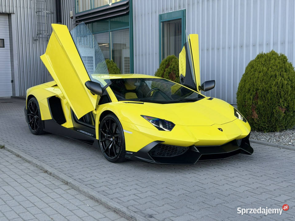 Lamborghini Aventador 50 Anniversario 100 sztuk serwisowany w ASO Węgrzce