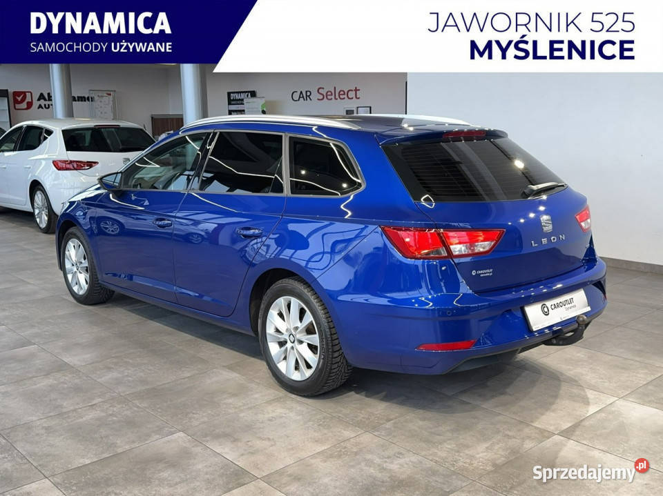 Seat Leon Sportstourer 20TDI 150 M6 2017 r HAK ABS Myślenice
