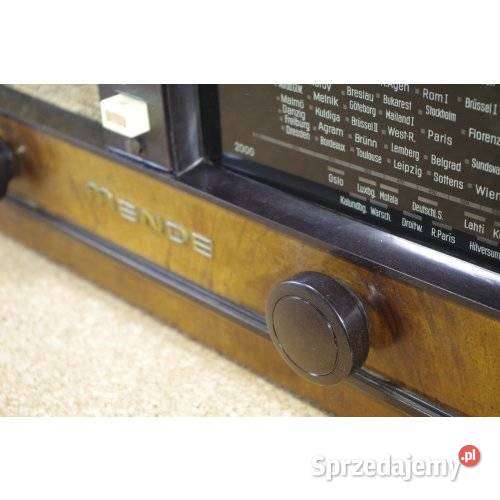 Mende M326WK lampowy odbiornik radiowy Niemcy ok