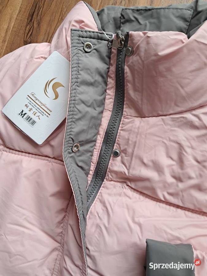nowa kurtka ze stójką w kolorze pudrowy róż Wiosenna/Jesienna  Sandomierz sprzedam