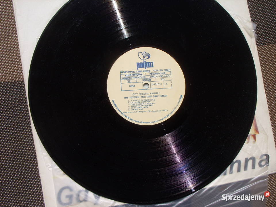 Kolędy LP Gdy sliczna Panna Poljazz KPSJ 021 Wołów sprzedam