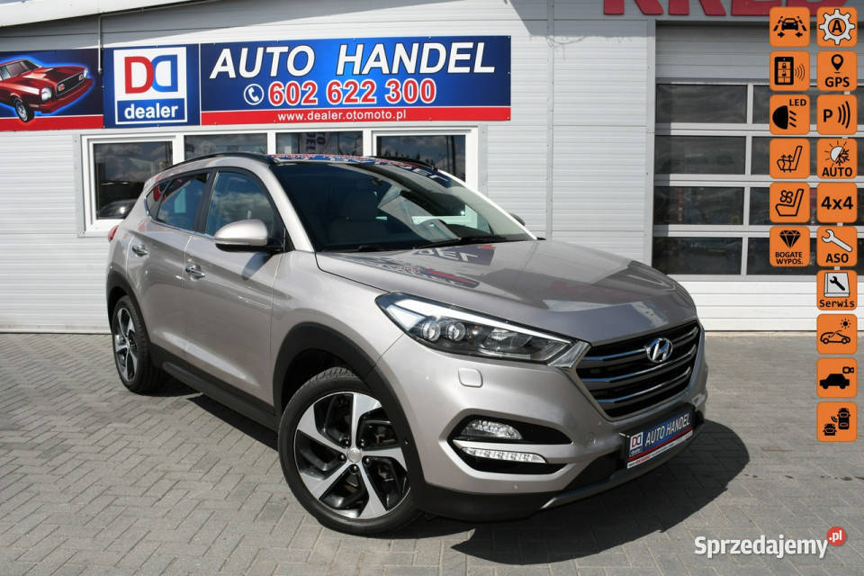 Hyundai Tucson 16 GDI 4x4 Automat LED Panorama szyberdach Tucson Hrubieszów sprzedam