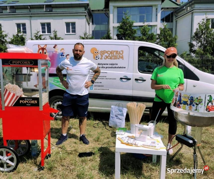 Wata cukrowa PopcornWynajem organizacja imprezy Poznań