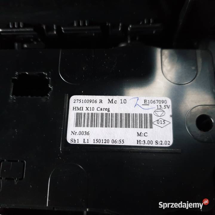RENAULT ZOE PANEL KLIMATYZACJI WYSWIETLACZ Łochowice sprzedam