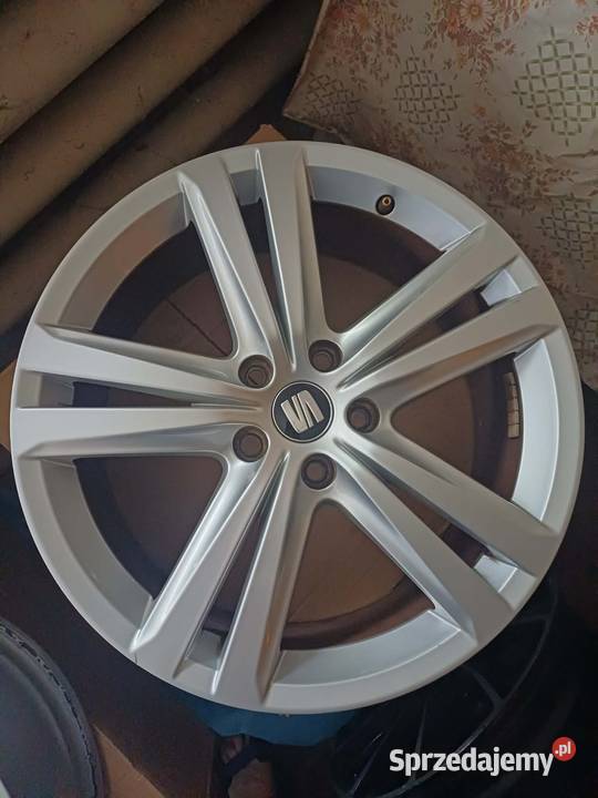 Komplet felg 18 5x112 et51 8j org Seat Skoda vw aluminiowe Samochodowe