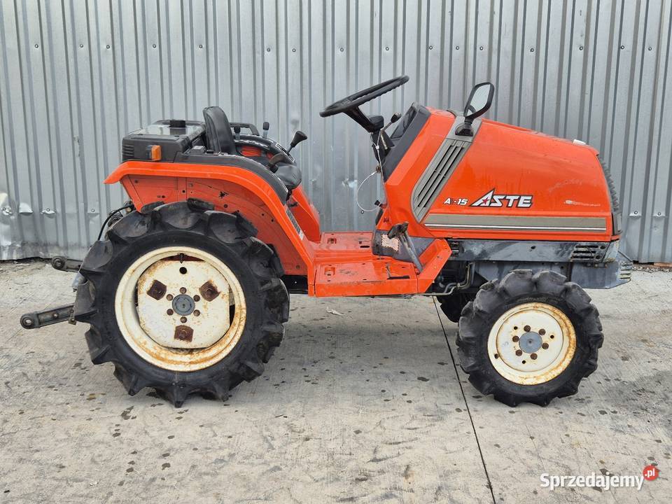 Traktorek traktor KUBOTA ASTE A15D 15 44 Małuszyn