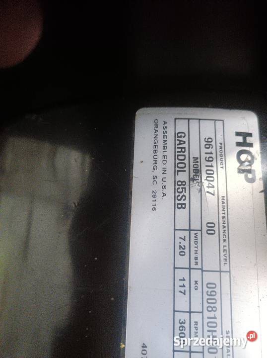 Odśnieżarka 85 Gardol Husqvarna małopolskie Żegocina