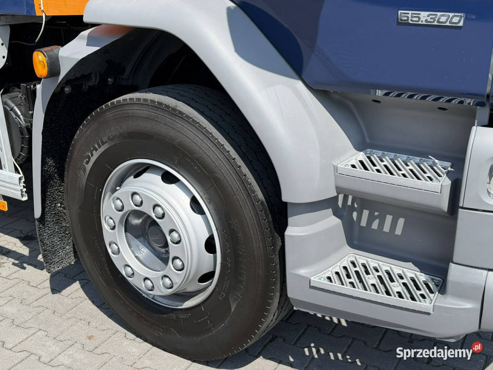DAF LF 55300 Śmieciarka Komunal Partner KP 16V Widełki