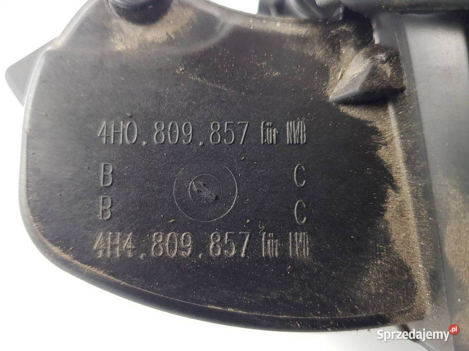 KLAPKA WLEWU PALIWA 4H0909857B A8 D4 LN5D FV23 osobowe Części samochodowe