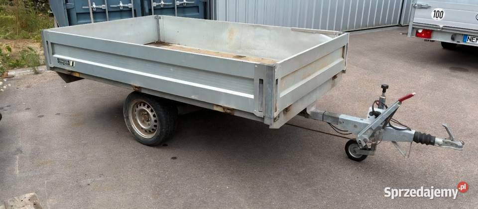 Przyczepa Ciężarowa Stadele platforma 1500