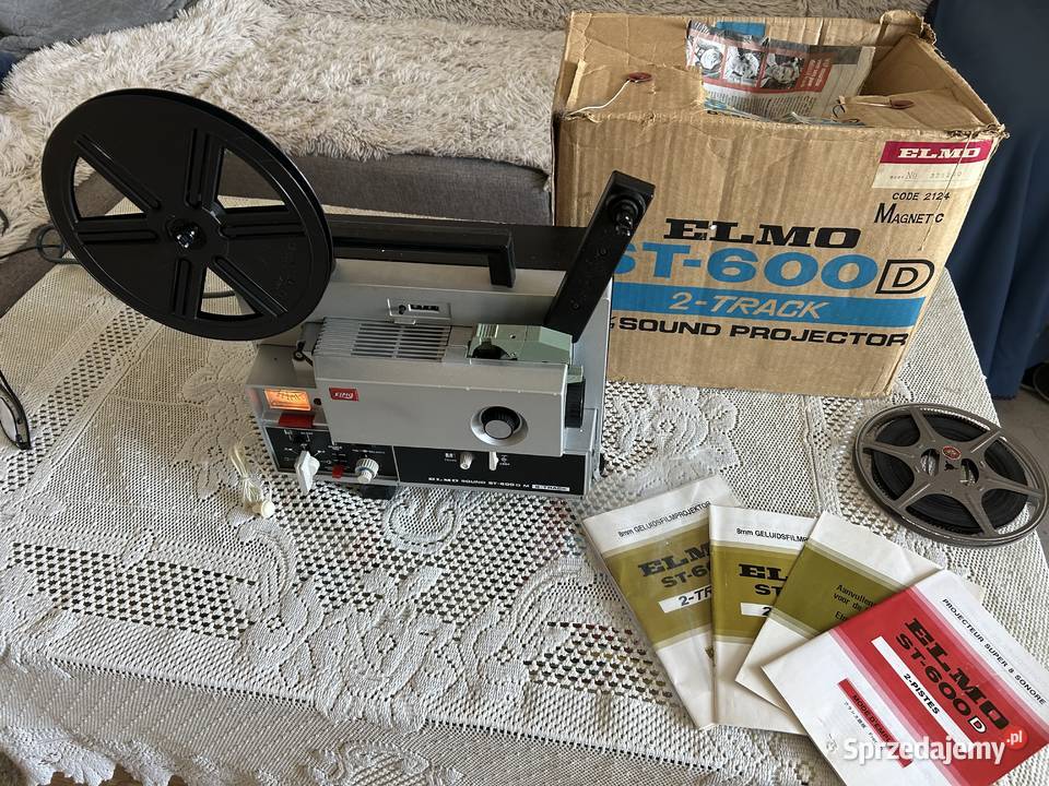 Super8 Japoński projektor filmowy ELMO Poznań