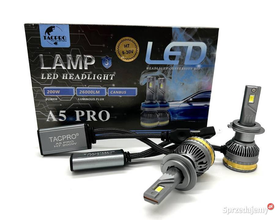 ŻARÓWKA LED H7 930V KOMPLET CANBUS 13000 LM Oświetlenie mazowieckie Pomiechówek
