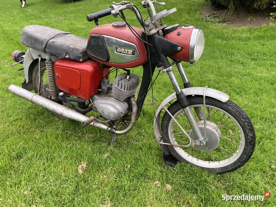 Ładna MZ TS125 1976 Rok produkcji 1976 Żychlin