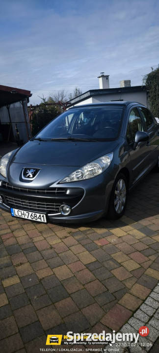 Peugeot 207 Telefon 572863471 Chełm elektryczne lusterka Włocławek sprzedam