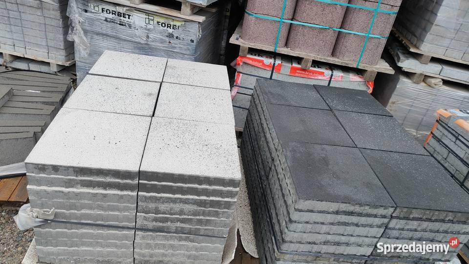Płytka wyprzedaż kostka brukowa płyta chodnikowa Kraków