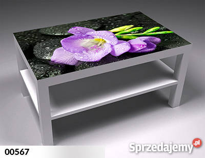 IKEA STOLIK LACK Szklany BLAT Szkło z grafiką do Wolsztyn