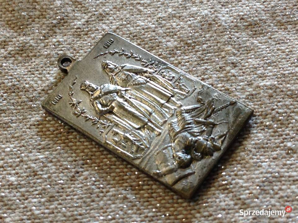 Medalik Patriotyczny Zawieszka Grunwald Pamiątka Nowa Sól