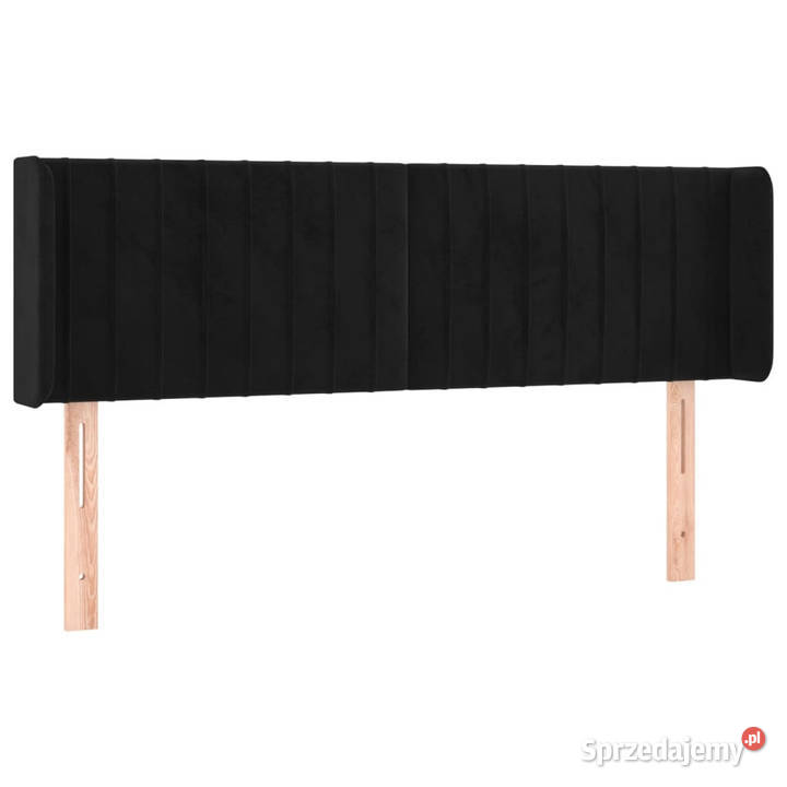 Zagłówek do łóżka z LED czarny 147x16x7888 Warszawa