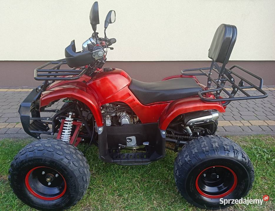 Quad 125 31 z pługiem nieuszkodzony Ponikiew Duża sprzedam