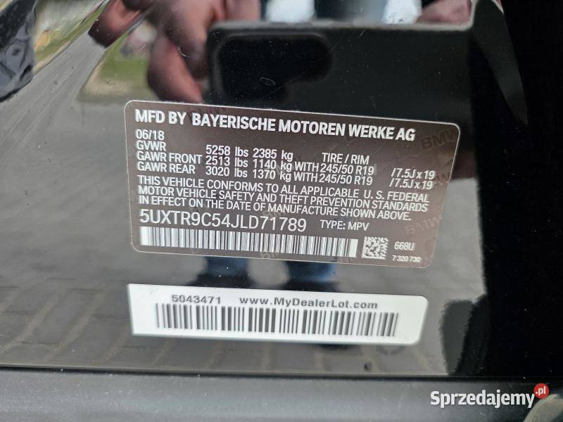 xDrive30i 20l benzyna 252AWD 4X4Serwisowany w automatyczna Warszawa