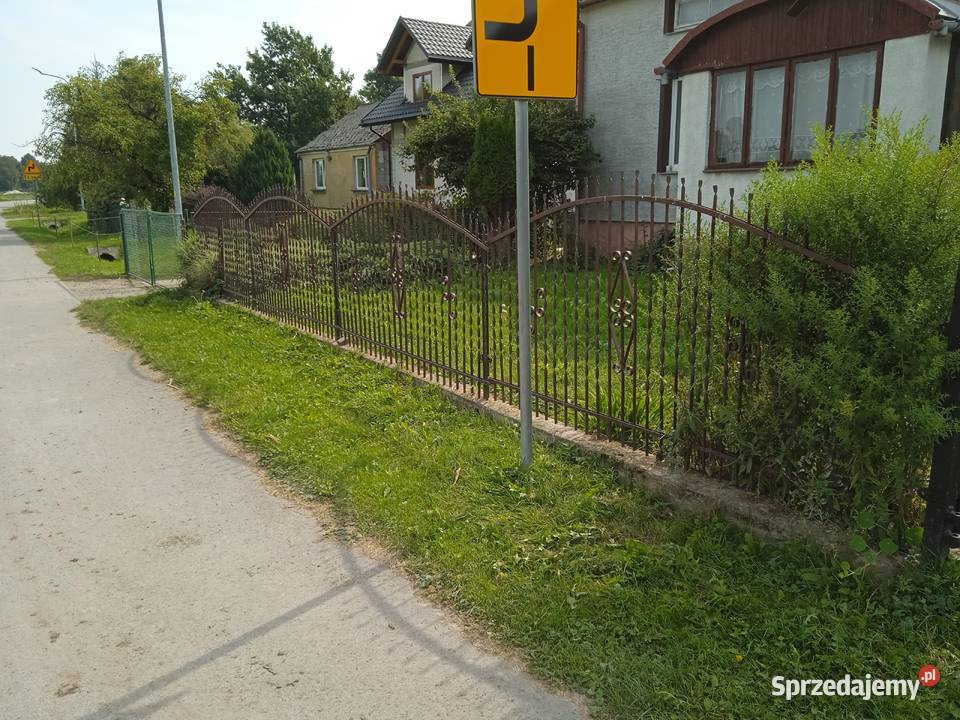 Płot przęsła z płaskownika Budowa sprzedam