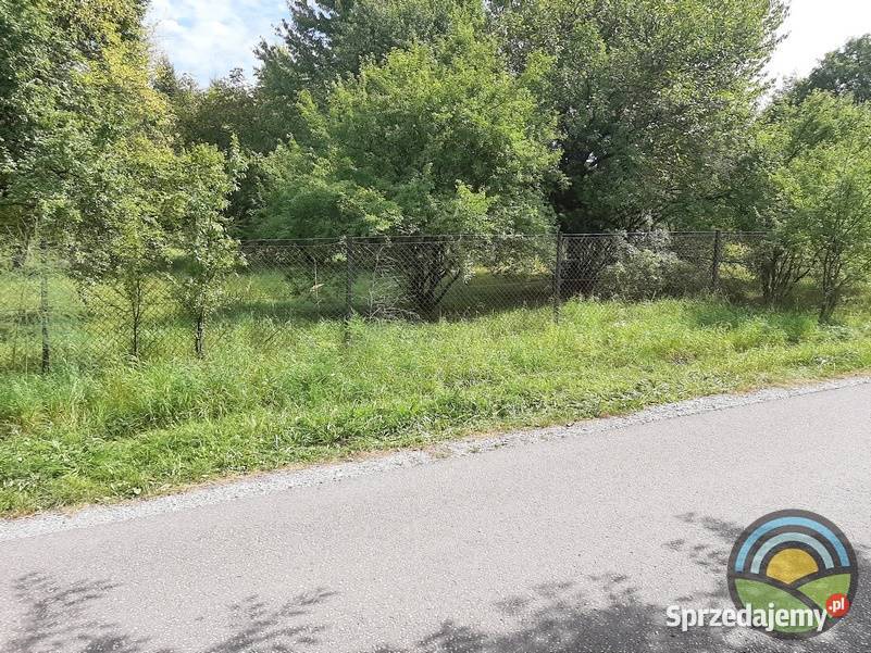 Płaska kształtna 18arowa działka bud k Krakowa Zabierzów