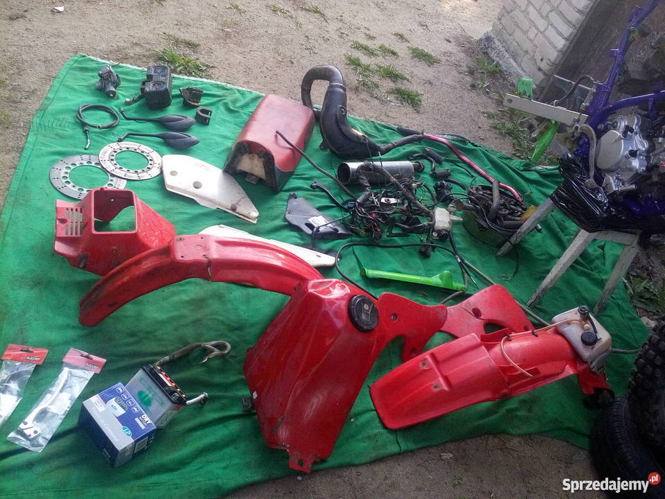 Kawasaki KMX 125 części silnik rama felgi gażnik Starogard Gdański
