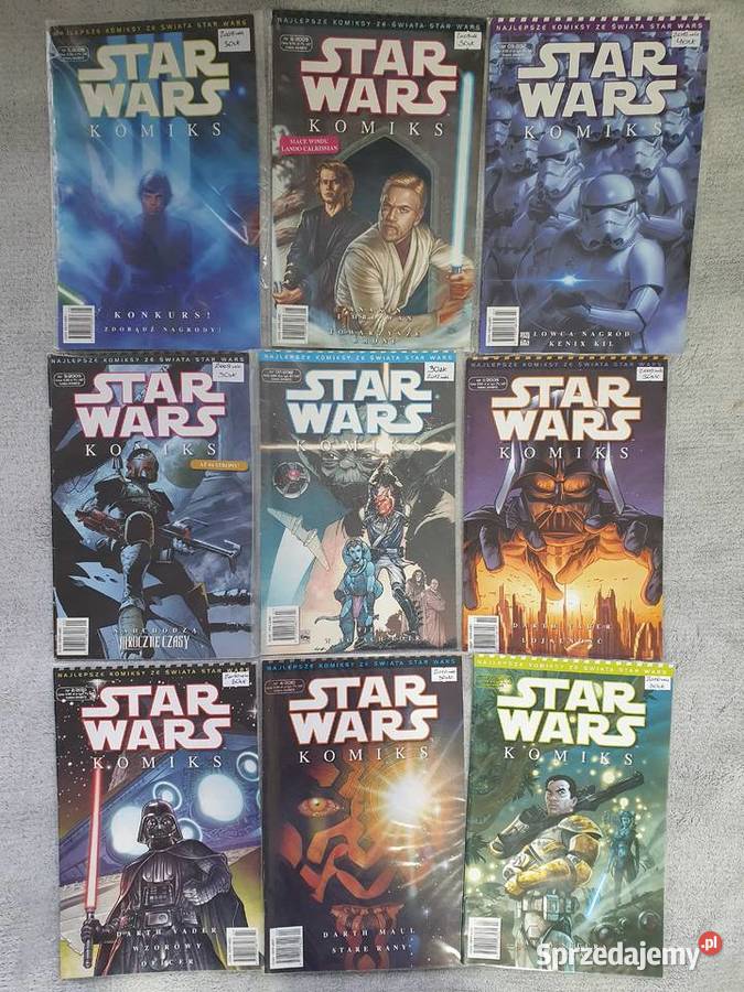 Star Wars Komiks zestaw 23 komiksów Komiksy Gdynia sprzedam