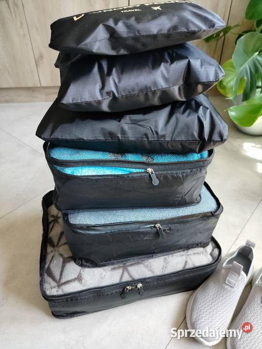Duże organizery podróżne 6 sztuk pokrowce do Jastrzębie-Zdrój