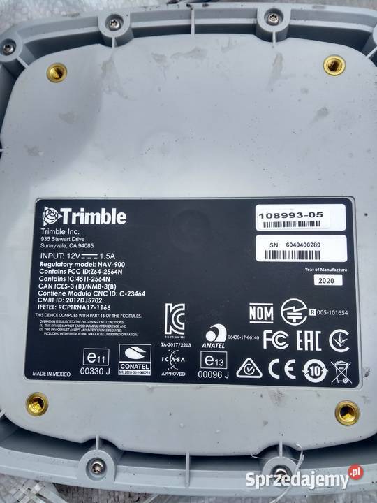 Nawigacja rolnicza Trimble GFX750 pomorskie Łęgowo