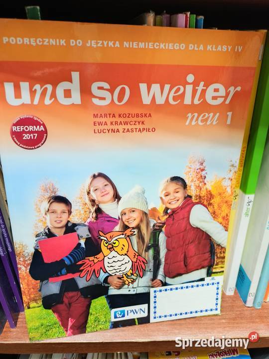 Und so weiter podręczniki szkolne księgarnia miękka Warszawa