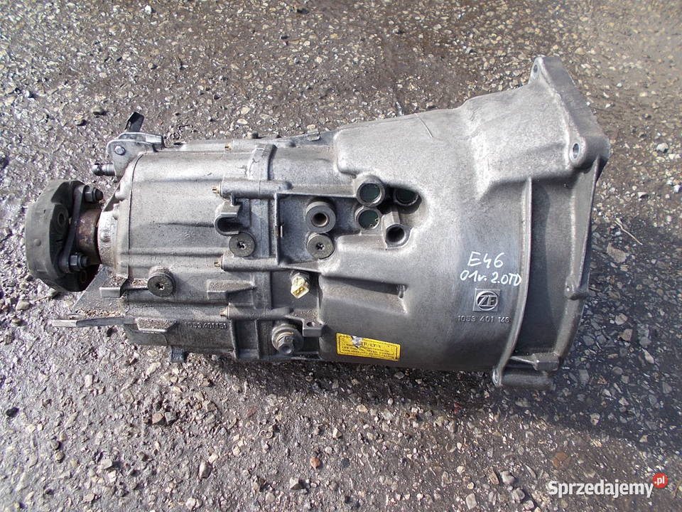 BMW E46 320 20 td 01r skrzynia biegów 1053401146 Zamość