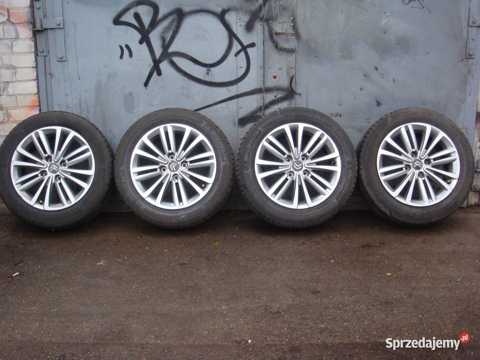 Citroen C4 II koła alufelgi z oponami Michelin