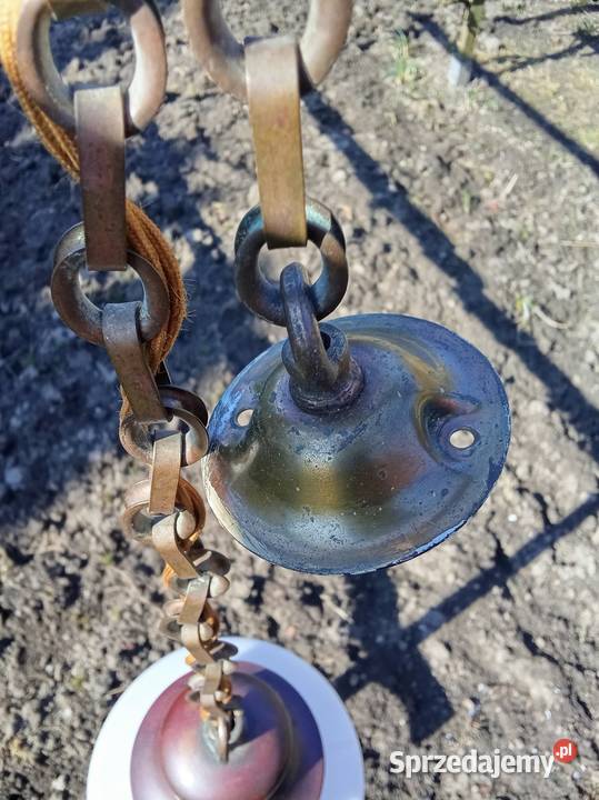 Wisząca lampa Opaline lata40xxwiek Lampy wiszące